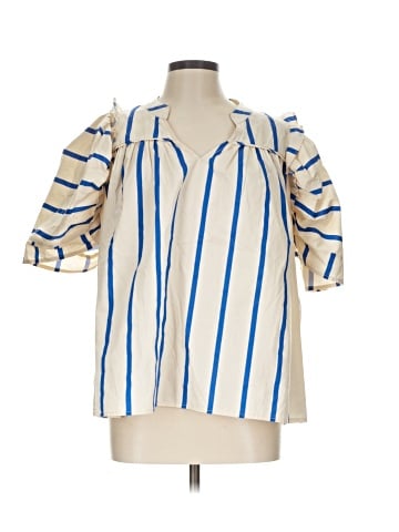 Entro 3/4 Sleeve Blouse (view 1)