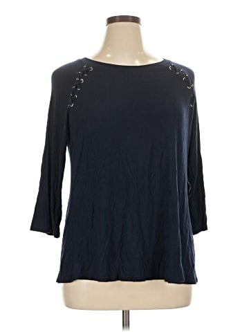 Molly & Isadora 3/4 Sleeve Top (view 1)