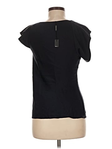 Rachel Roy Short Sleeve Silk Top (view 2)