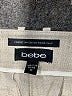 Bebe 100% Polyester Solid Gold Khaki Shorts Size 12 - photo 3