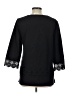 Talbots Black Long Sleeve Blouse Size L - photo 2