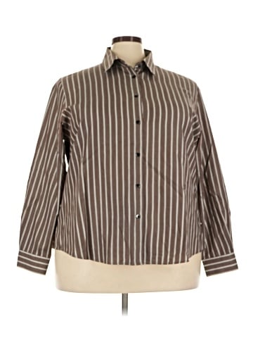 Foxcroft Long Sleeve Blouse (view 1)