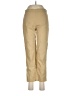 Theory Solid Tan Linen Pants Size 6 - photo 1