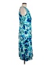 DKNY 100% Polyester Blue Casual Dress Size 6 - photo 4