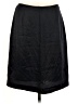 DKNY Solid Black Formal Skirt Size 8 - photo 1