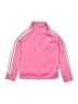 Adidas 100% Polyester Pink Track Jacket Size 6 - photo 1