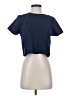 Zanzea Collection 100% Polyester Blue Short Sleeve Top Size S - photo 1