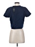 Zanzea Collection 100% Polyester Blue Short Sleeve Top Size S - photo 2