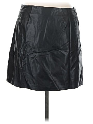 Cotton On Faux Leather Skirt (view 2)