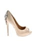 Badgley Mischka Ivory Heels Size 5 1/2 - photo 1