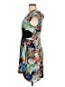 BCBGMAXAZRIA 100% Polyester Tropical Black Cocktail Dress Size 12 - photo 5