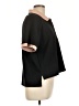 Rag & Bone Black Short Sleeve Blouse Size L - photo 4