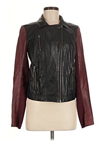 Halogen Leather Jacket (view 1)
