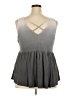 Torrid Gray Sleeveless T-Shirt Size 3X Plus (3) - photo 2