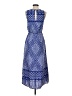 Everly 100% Polyester Blue Casual Dress Size S - photo 2