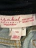 Isabel Maternity Blue Denim Shorts Size 10 Maternity - photo 3