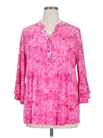 Studio Works 3/4 Sleeve Blouse (view 1)