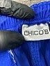 Chico's Solid Blue Cargo Shorts Size Lg (2) - photo 3