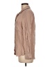 Jigsaw 100% Silk Tan Long Sleeve Silk Top Size 6 - photo 5