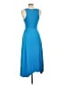 Mossimo Supply Co. Solid Blue Casual Dress Size M - photo 2
