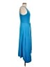 Mossimo Supply Co. Solid Blue Casual Dress Size M - photo 4