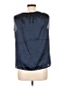Le Suit 100% Polyester Blue Sleeveless Blouse Size 10 - photo 2
