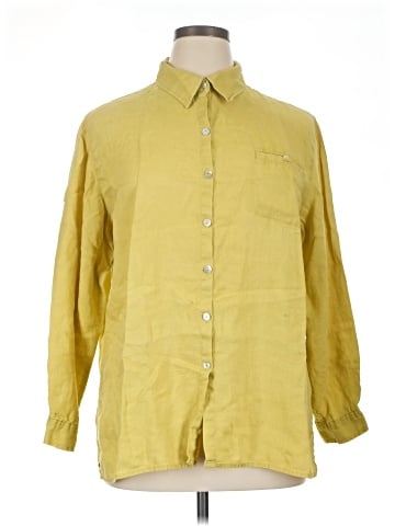 Chico's Design 3/4 Sleeve Button-Down Shirt (view 1)