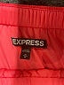 Express 100% Polyester Solid Red Cocktail Dress Size M - photo 7
