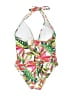 Sofia by Sofia Vergara Tropical White One Piece Swimsuit Size L - photo 2
