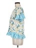 Cato Blue Short Sleeve Blouse Size M - photo 5