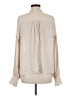 Do & Be Ivory Long Sleeve Blouse Size M - photo 2