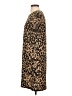 Halogen Animal Print Brown Casual Dress Size XS - photo 5