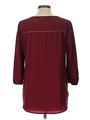 Princess Vera Wang 3/4 Sleeve Blouse (view 2)