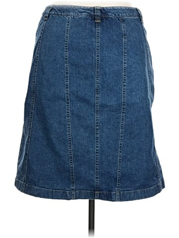 Style&Co Denim Skirt (view 2)