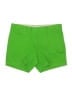 J.Crew 100% Cotton Solid Green Shorts Size 6 - photo 1