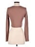 Superdown Brown Long Sleeve T-Shirt Size S - photo 2