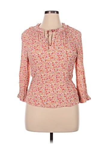 Cynthia Rowley 3/4 Sleeve Blouse (view 1)