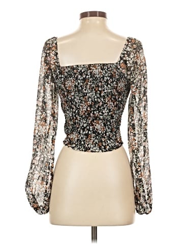 Lulus Long Sleeve Blouse (view 2)
