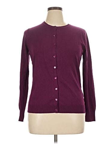 August Silk Cardigan (view 1)