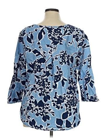 St. John's Bay 3/4 Sleeve Blouse (view 2)