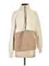 Calvin Klein 100% Polyester Tan Pullover Sweater Size S - photo 1