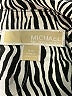 MICHAEL Michael Kors Animal Print Zebra Print Gray Silver 3/4 Sleeve Button-Down Shirt Size XS - photo 7