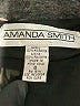 Amanda Smith 100% Polyester Floral Black Casual Dress Size 6 - photo 7
