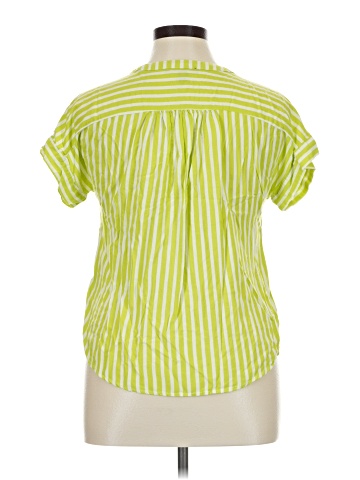 Como Black Short Sleeve Blouse (view 2)