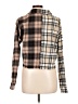 rue21 Plaid Brown Long Sleeve Blouse Size L - photo 2