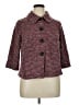 Notations Tweed Burgundy Cardigan Size 1X - photo 1