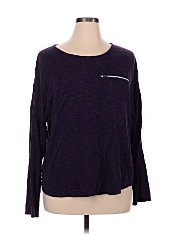 Weekends by Chico's Long Sleeve T-Shirt (view 1)