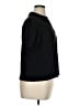 CeCe Black Short Sleeve Blouse Size XL - photo 4