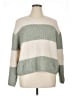 H&M Color Block Green Pullover Sweater Size XL - photo 1