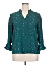 CeCe Teal 3/4 Sleeve Blouse Size XL - photo 1